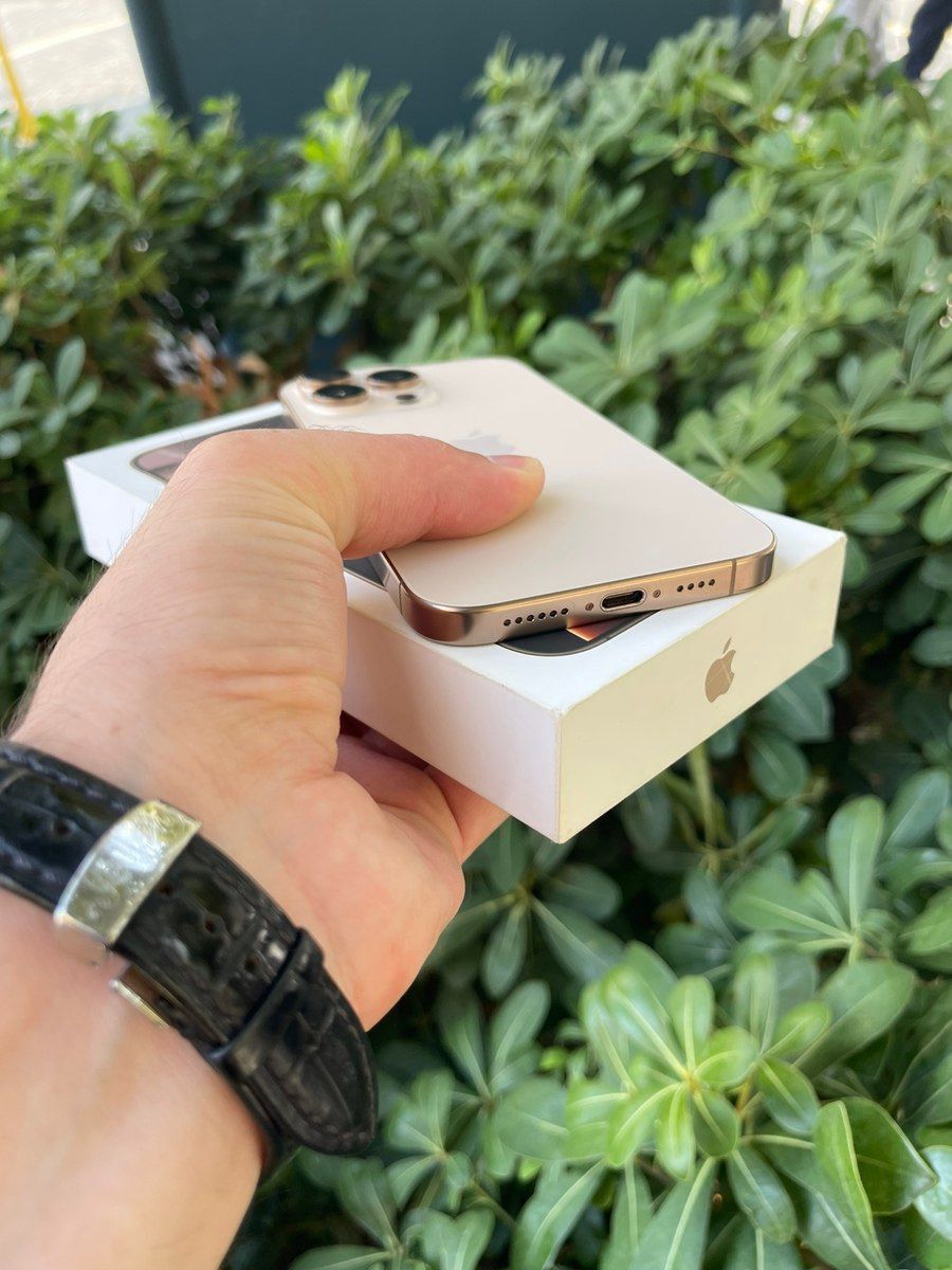 Apple iPhone 16 Pro Max Desert Titanium 256GB/8GB — Smartfonlar, Bakı (2)