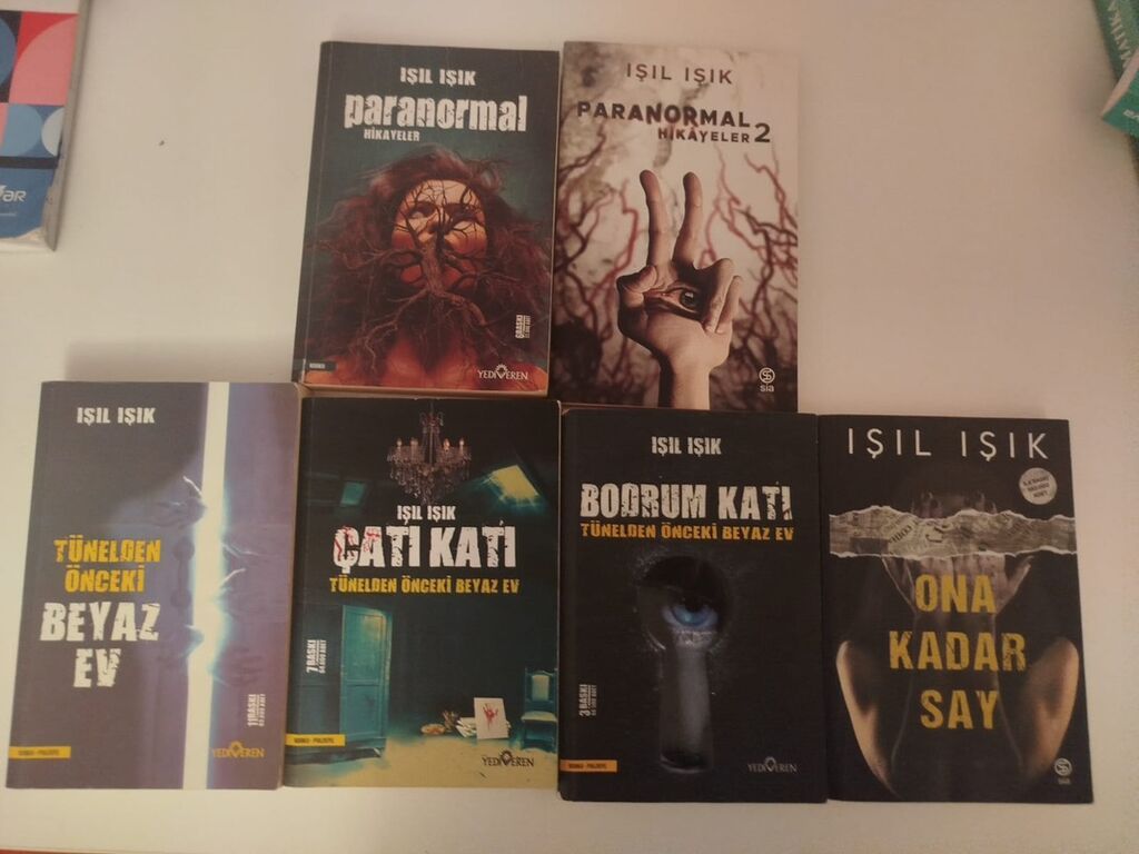 Işıl Işık qorxu kitab seriyası. Denesi 7 azn, paranolmal hekayeler 1 — Kitablar və jurnallar, Mehdiabad