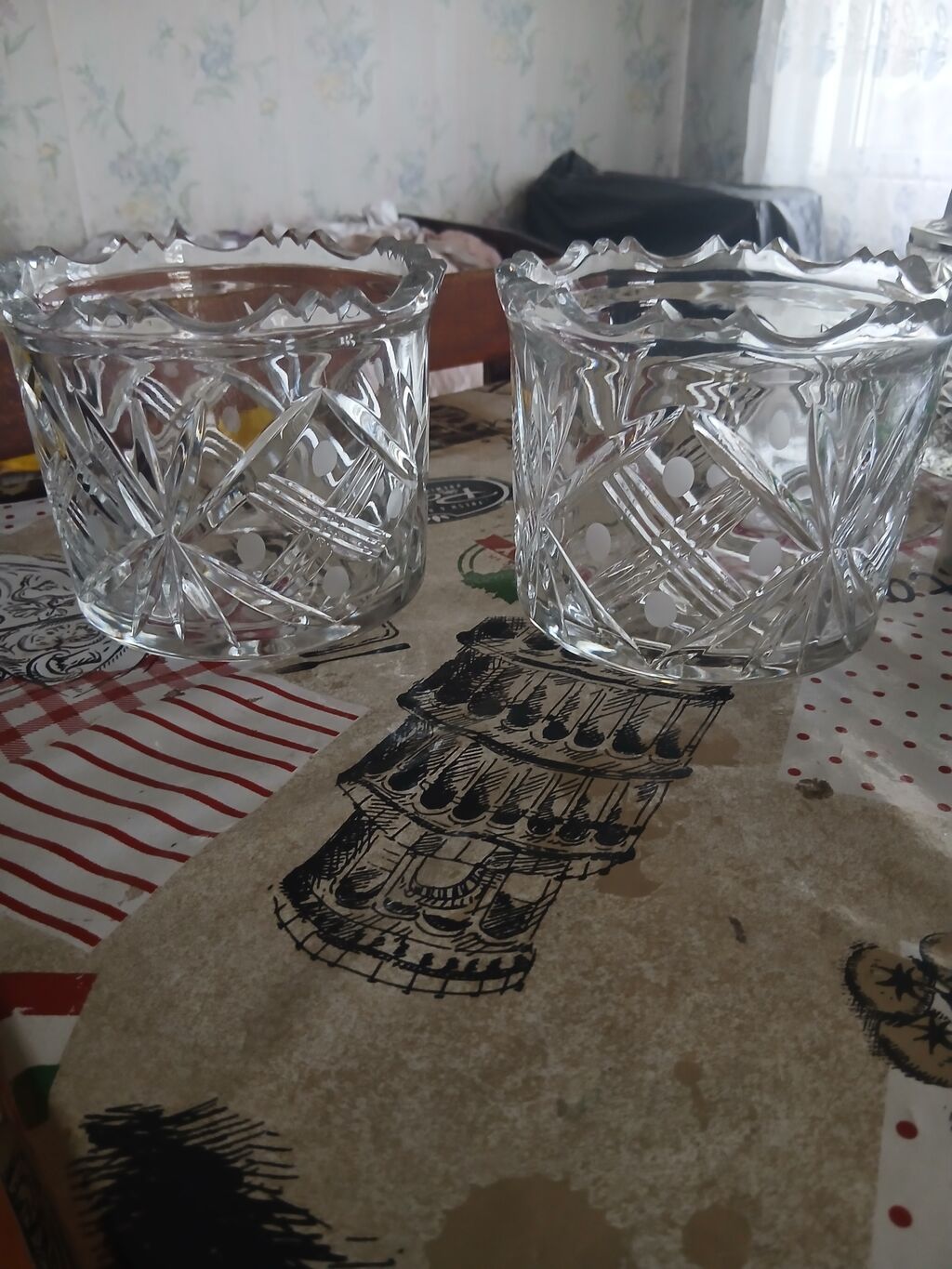 Tort və şiriniyyat qabı, Şüşə — Süfrə qabı, Digah