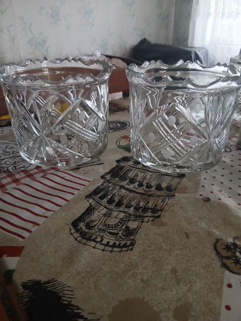 Tort və şiriniyyat qabı, Şüşə — Digah