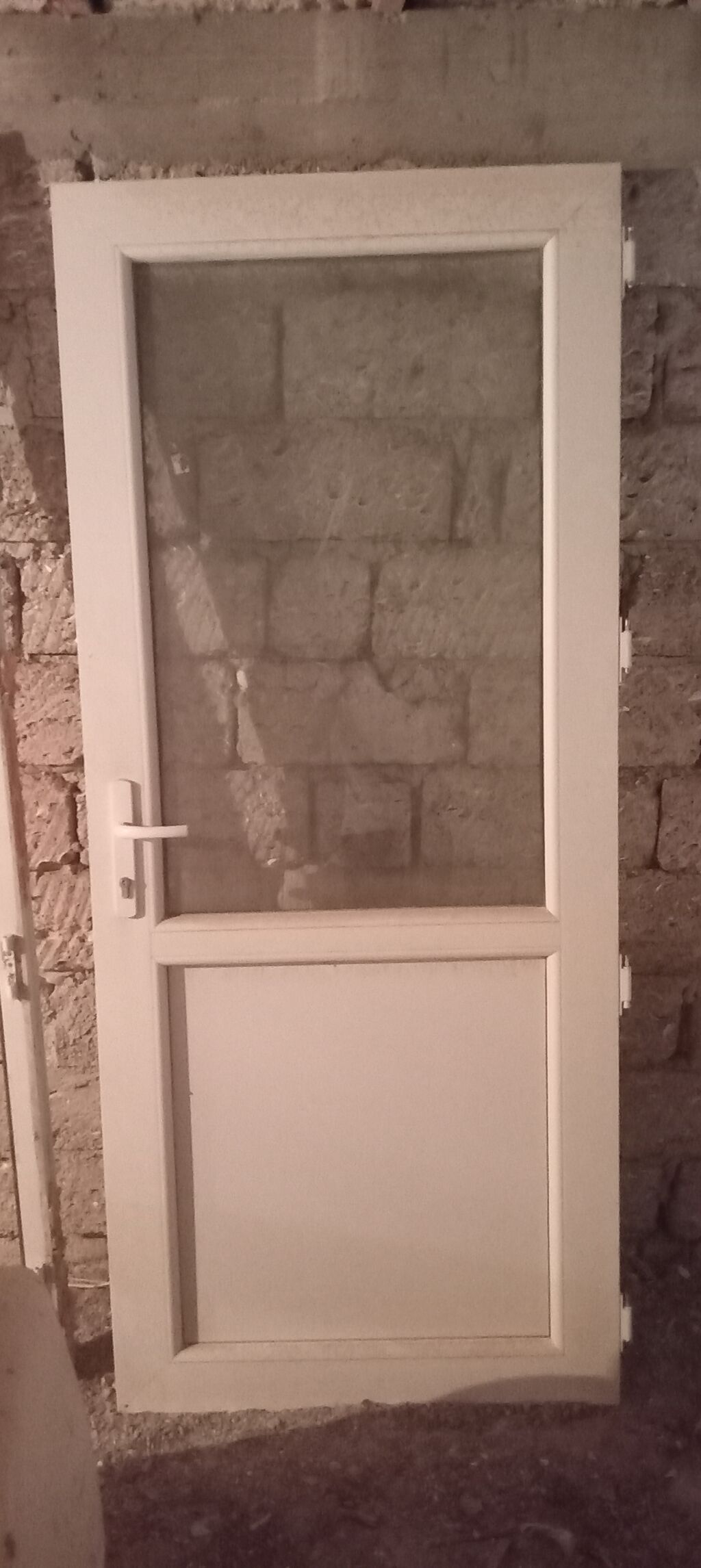 PVC giriş/balcony qapısı Çox az işlənilib, təzə kimidir — Təmir və inşaat, Digah (2)