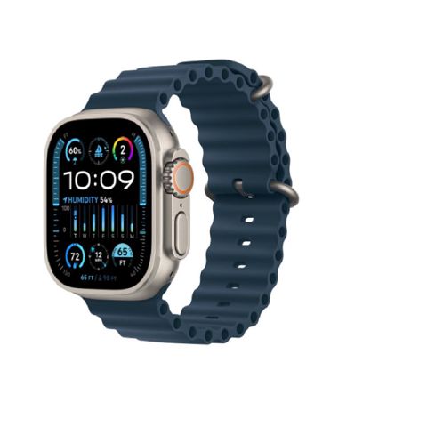 Apple Watch Ultra 2 Titanium Case, Blue Ocean Band One size + Cellular MREG3RB/A — Bakı