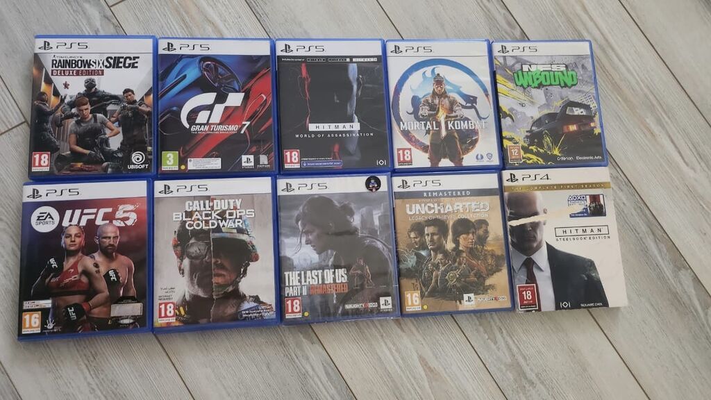 PlayStation 5 oyun konsolu paketi - Model: Sony PlayStation 5 (ağ — Elektronika, Bakı (4)