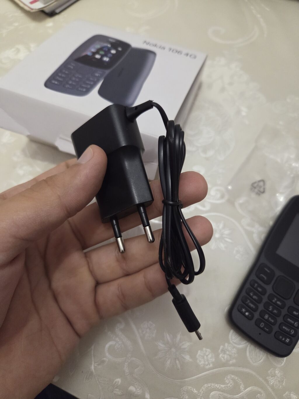 Nokia 106, rəng - Qara, Düyməli — Nokia, Şirvan (8)
