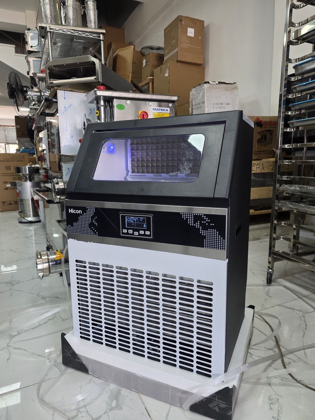 Buz maşını Hicon120kg/24h — Biznes və avadanlıq, Bakı (3)