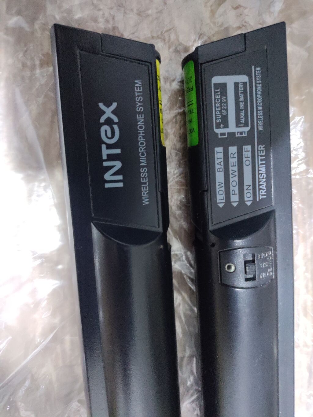 Məhsul: Intex Wireless Microphone System – əl mikrofonları (2 ədəd) — Elektronika, Bakı (2)