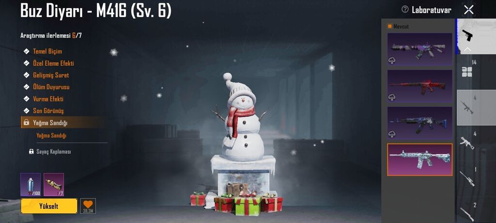 Pubg Mobile hesabı – nadir “Buz Diyarı – M416 (Sv. 6)” + premium — Digər, Bakı