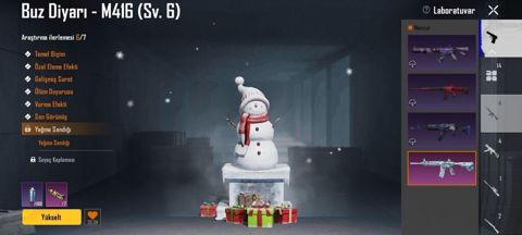 Pubg Mobile hesabı – nadir “Buz Diyarı – M416 (Sv. 6)” + premium — Bakı