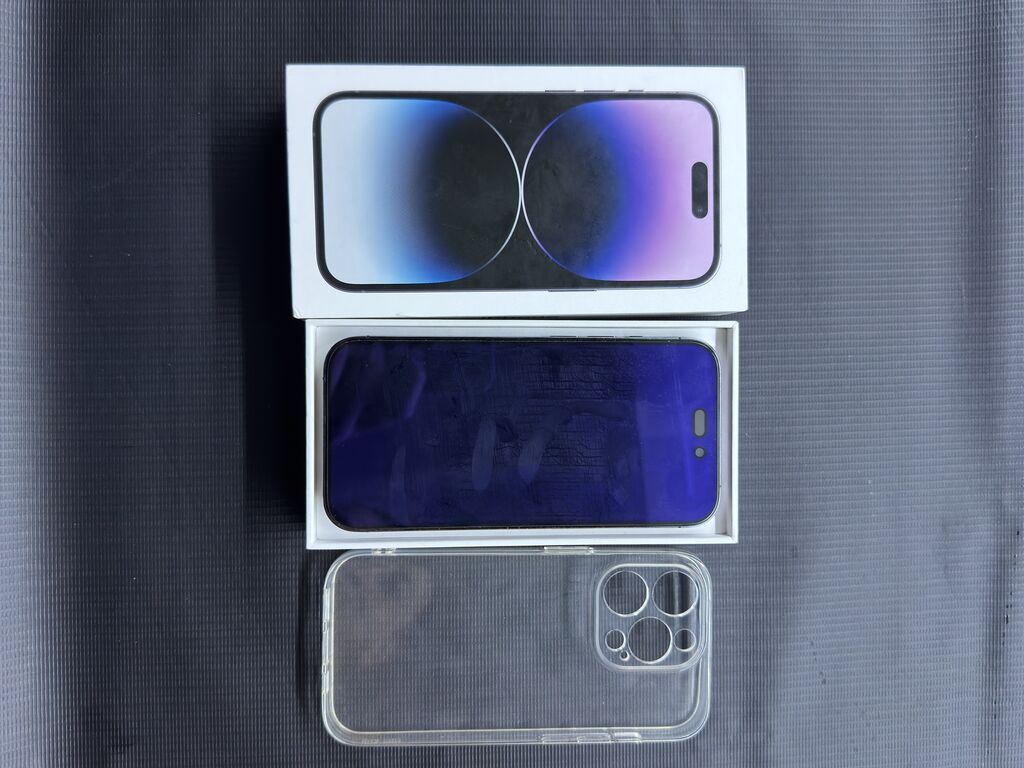 IPhone 14 Pro, 256 GB, Deep Purple, Zəmanət, Face ID, Sənədlərlə — Apple iPhone, Bakı (5)