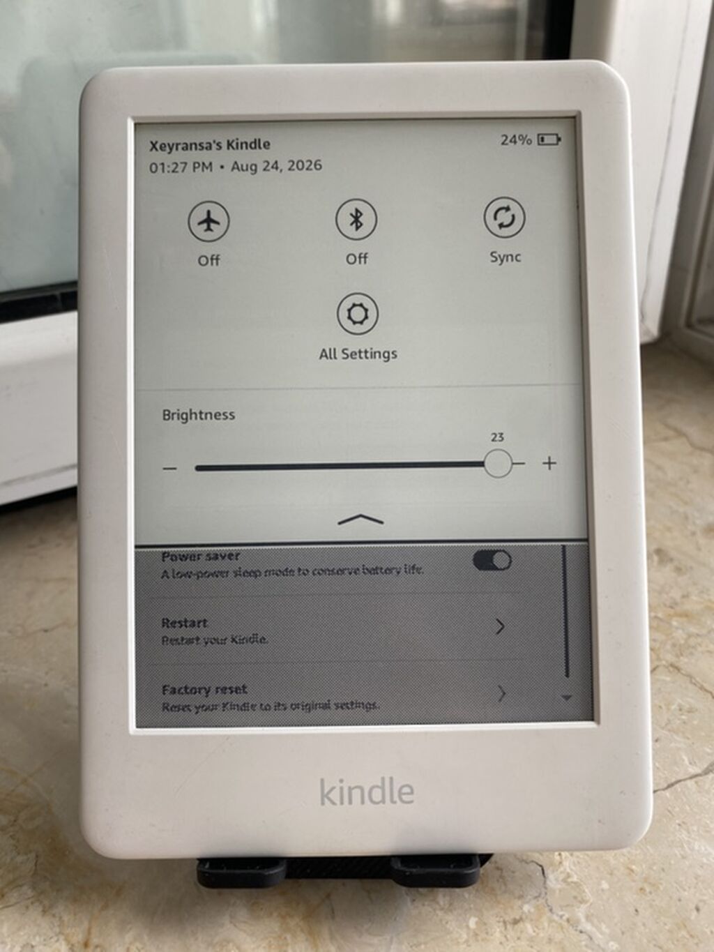 Amazon Kindle (10-cu nəsil) elektron oxu kitabı. Məhsulun qutusu — Elektron kitablar, Bakı (3)