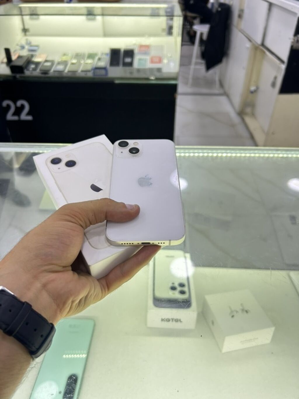 IPhone 13, 128 GB, Ağ, Face ID — Apple iPhone, Gəncə (4)