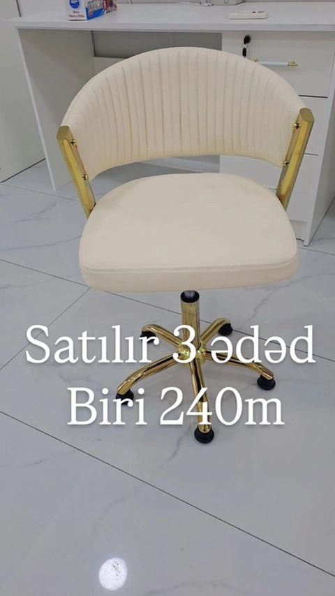 Satılır: salon/kosmetologiya üçün stullar 1) Fırlanan iş stulu — Digah