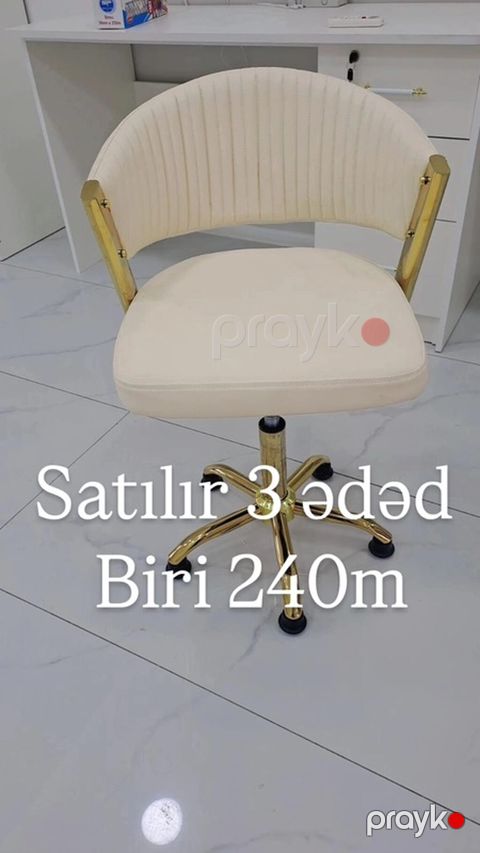 Satılır: salon/kosmetologiya üçün stullar 1) Fırlanan iş stulu — Digah