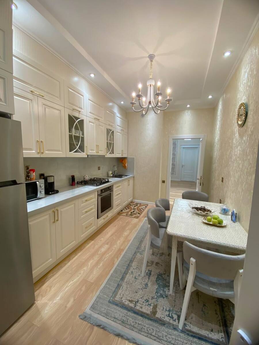 Satılır 4 otaqlı yeni tikili 128 m² — Mənzil, Bakı (7)