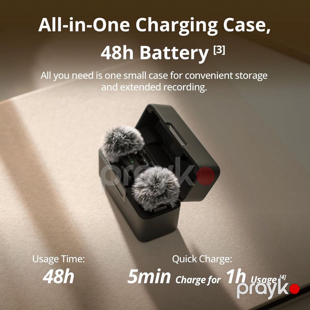 DJI Mic Mini (2TX +1RX+ Charging Case) — Səs texnikası, Bakı (7)