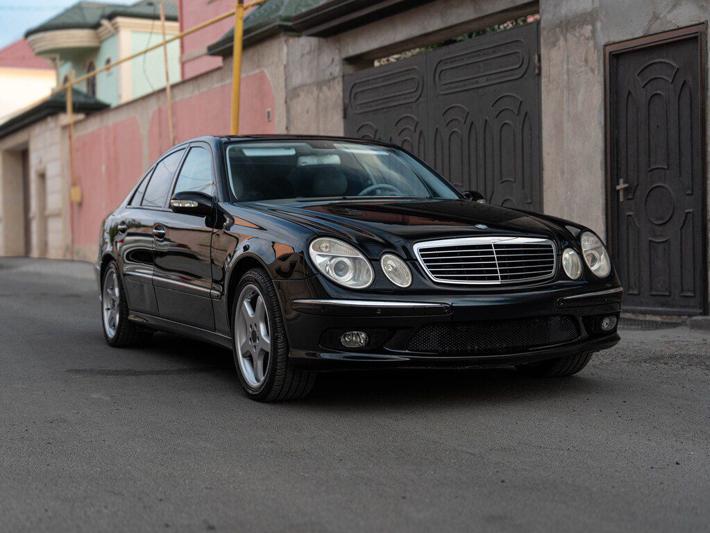 Mercedes E 320, 3.2 L, 2003 il, 325 000 km — Avtomobillər, Sumqayıt (3)