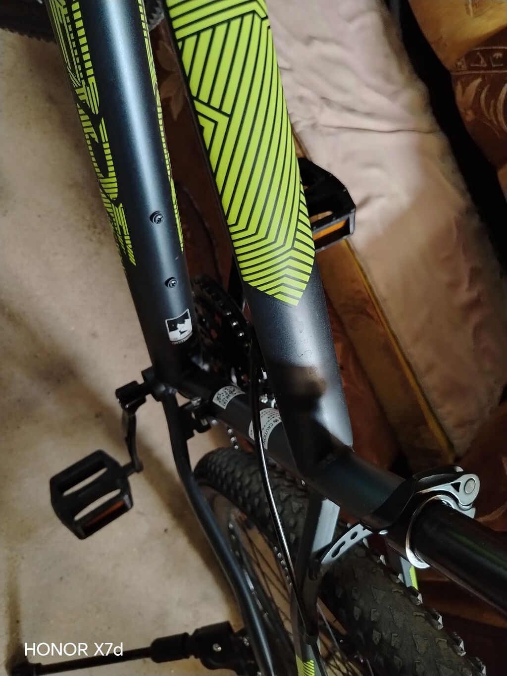 Dağ velosipedi – 27.5” təkərlər, disk əyləclər 20 gündür alınıb günəş — Dağ velosipedləri, Bakı (5)