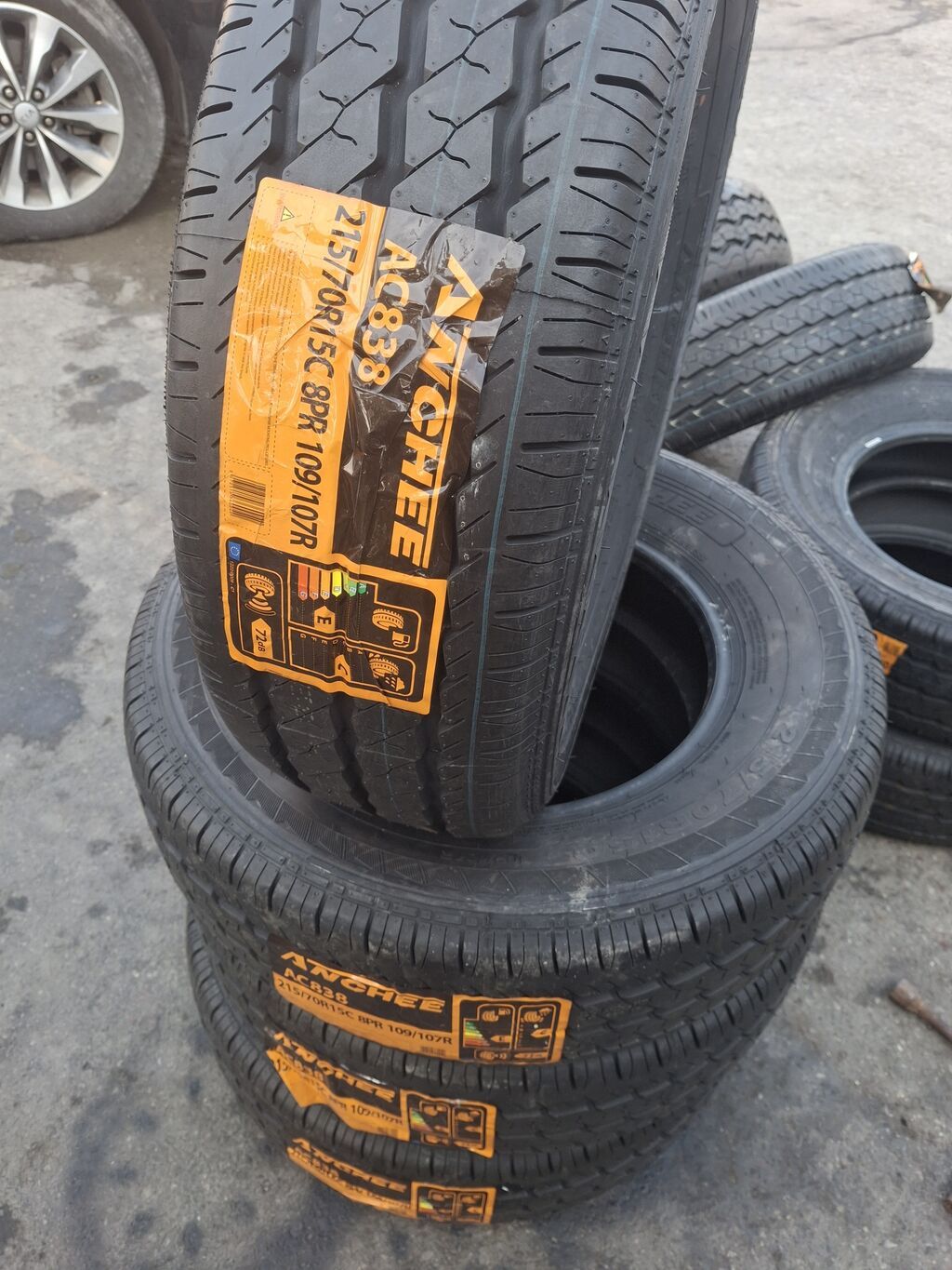 Anchee AC838 yüngül kommersiya şini - Ölçü: 215/70 R15C - Daşıma — Təkərlər, Bakı (3)