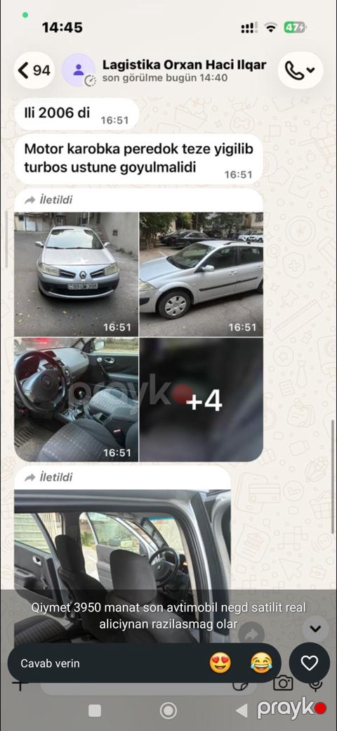 Renault Megane: 1.9 l 2006 il Universal