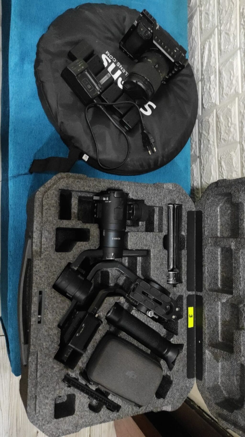 Peşəkar video/foto çəkilişi üçün tam set - Kamera: Sony Alpha — Elektronika, Bakı