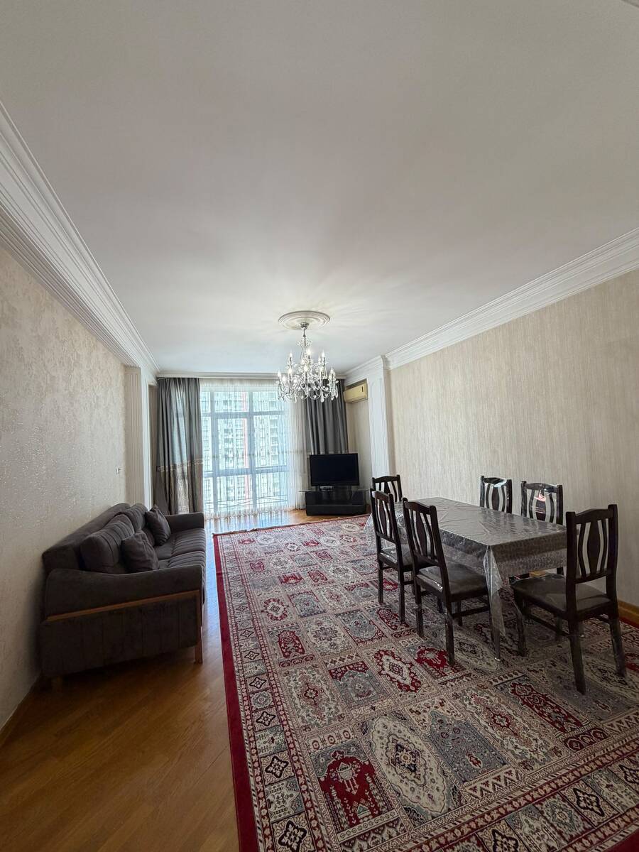 İcarəyə verilir 3 otaqlı yeni tikili 116 m² — Mənzil, Bakı (10)