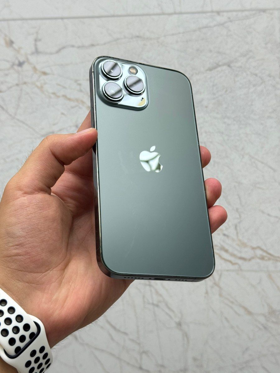Apple iPhone 13 Pro Max Alpine Green 128GB/6GB — Smartfonlar, Bakı (5)