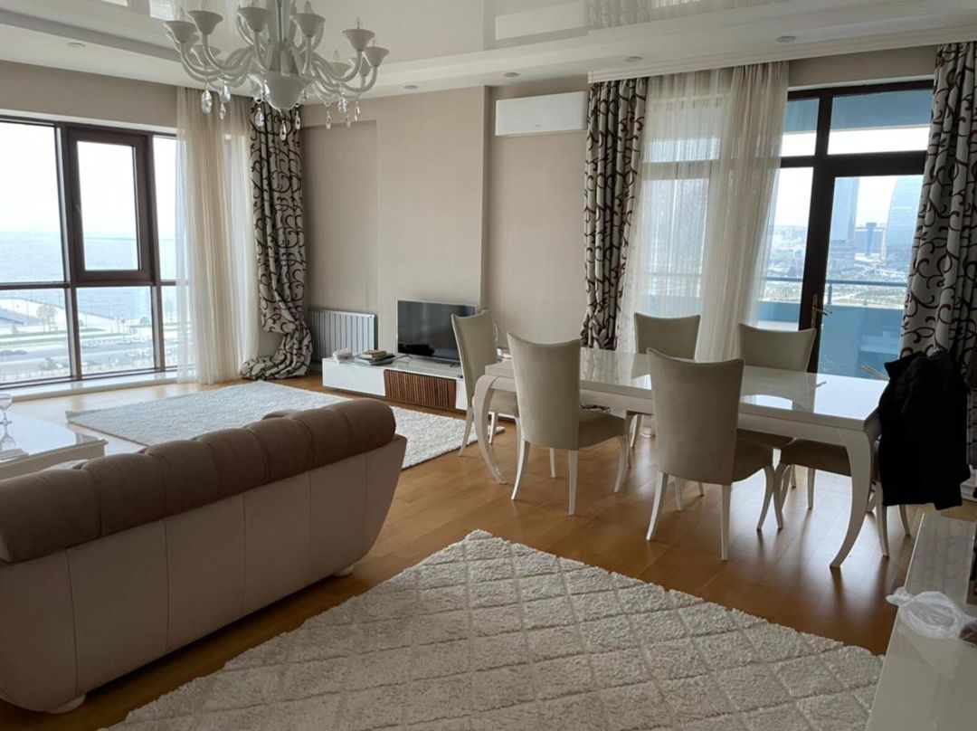 İcarəyə verilir 3 otaqlı yeni tikili 150 m² — Mənzil, Bakı (3)
