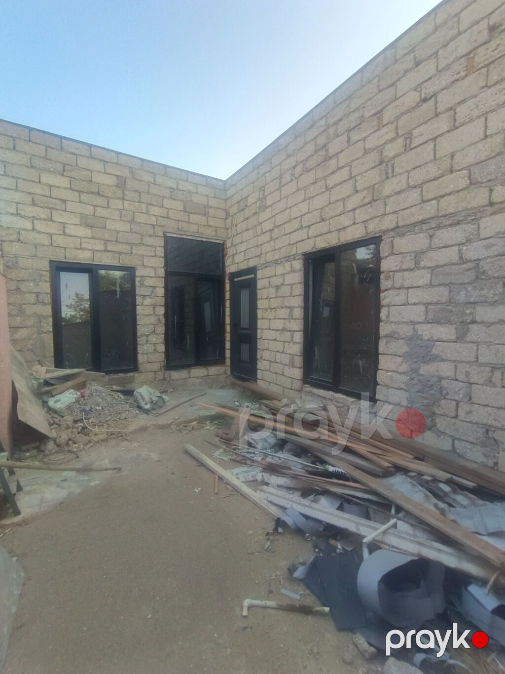 3 otaqlı, 78 kv. m, Təmirsiz — Ev, villa, Bakı (7)