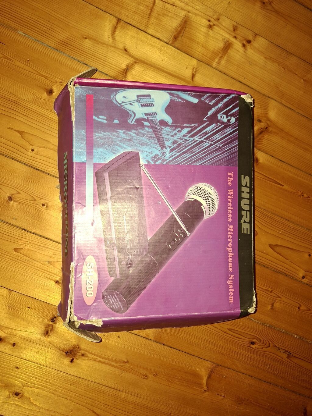 Shure SH-200 simsiz mikrofon sistemi Komplekt: - Simsiz əl mikrofonu — Elektronika, Digah (2)