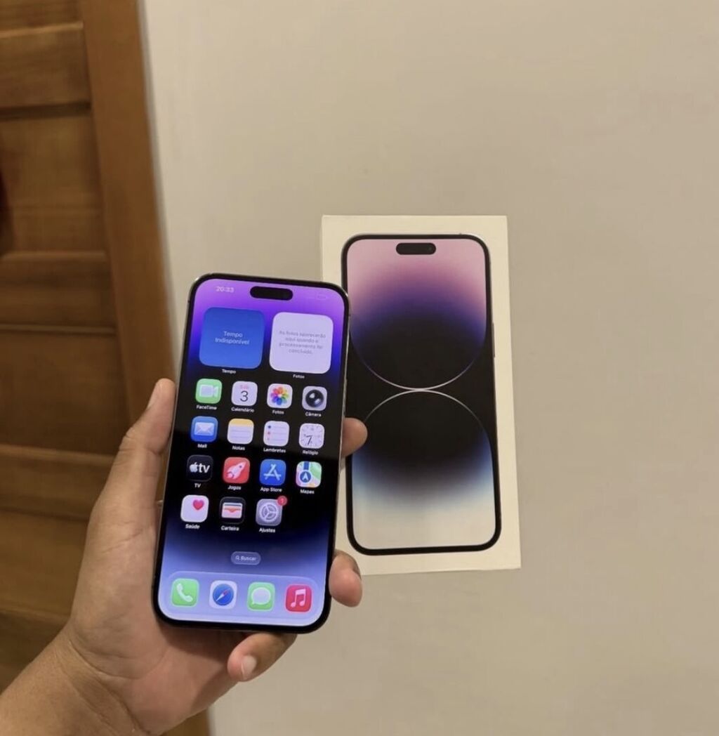 IPhone 14 Pro, 128 GB, Deep Purple, Zəmanət, Simsiz şarj, Face ID — Apple iPhone, Bakı (4)