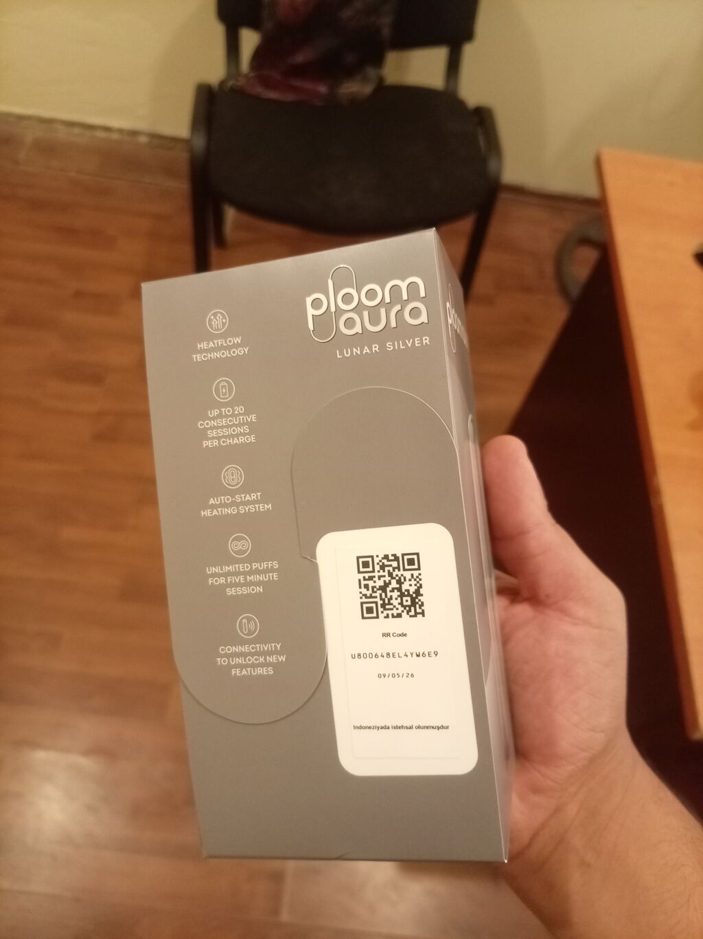 Ploom Aura satiram, yenidir karopkasi açılmayib, rəngi boz, Bluetooth — Gözəllik və sağlamlıq, Bakı (2)