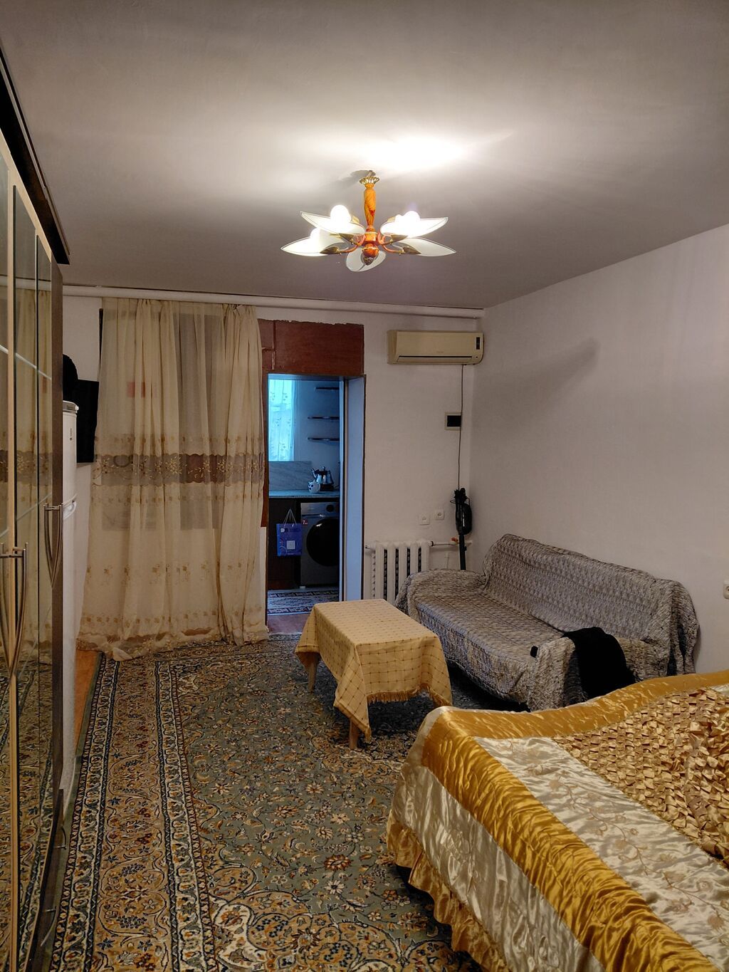 Kirayə üçün 1 otaqlı, əşyalı mənzil - Geniş, işıqlı otaq: iki — Daşınmaz əmlak, Bakı (4)