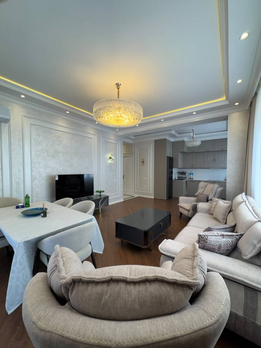 İcarəyə verilir 3 otaqlı yeni tikili 120 m² — Mənzil, Bakı (11)