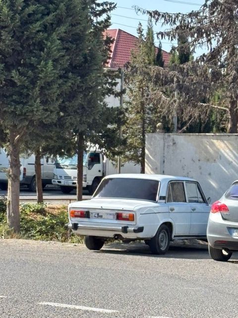 VAZ 2106 sedan – klassik ağ rəngdə, 4 qapılı, arxa ötürücülü — Masallı
