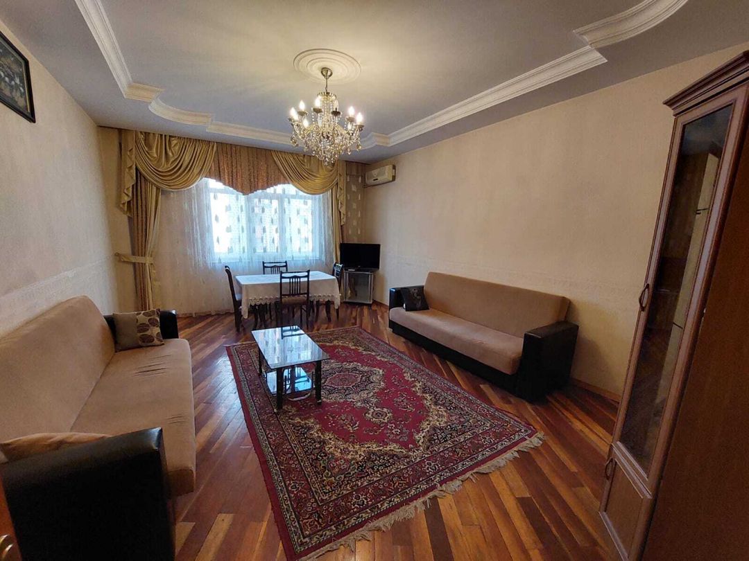 2-otaqlı yeni tikili kirayə verilir, Nəsimi r., 90 m² — Mənzil, Bakı (7)