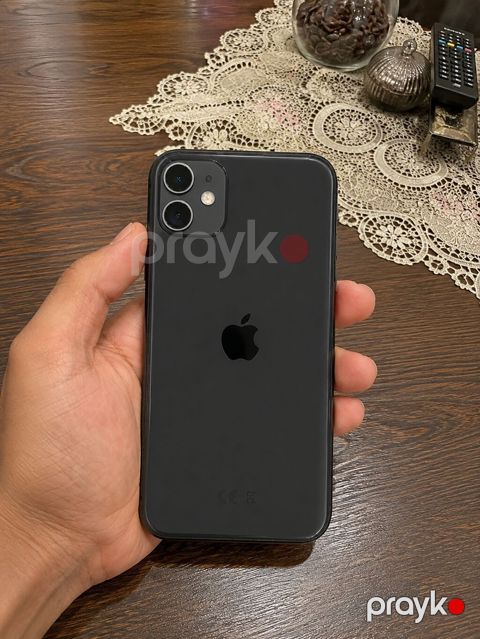 IPhone 11, 128 GB, Qara, Face ID
