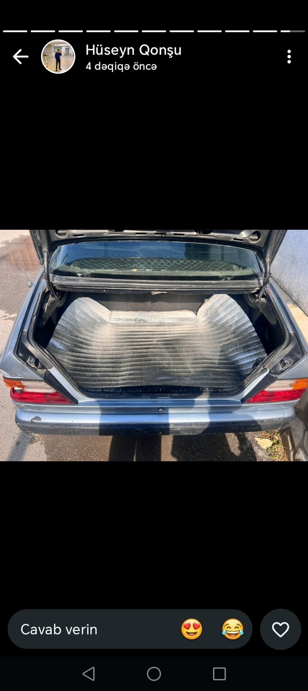 Mercedes-Benz 250D sedan - Kuzov: W124, 4 qapı, boz rəng - Yanacaq — Avto, Digah (5)