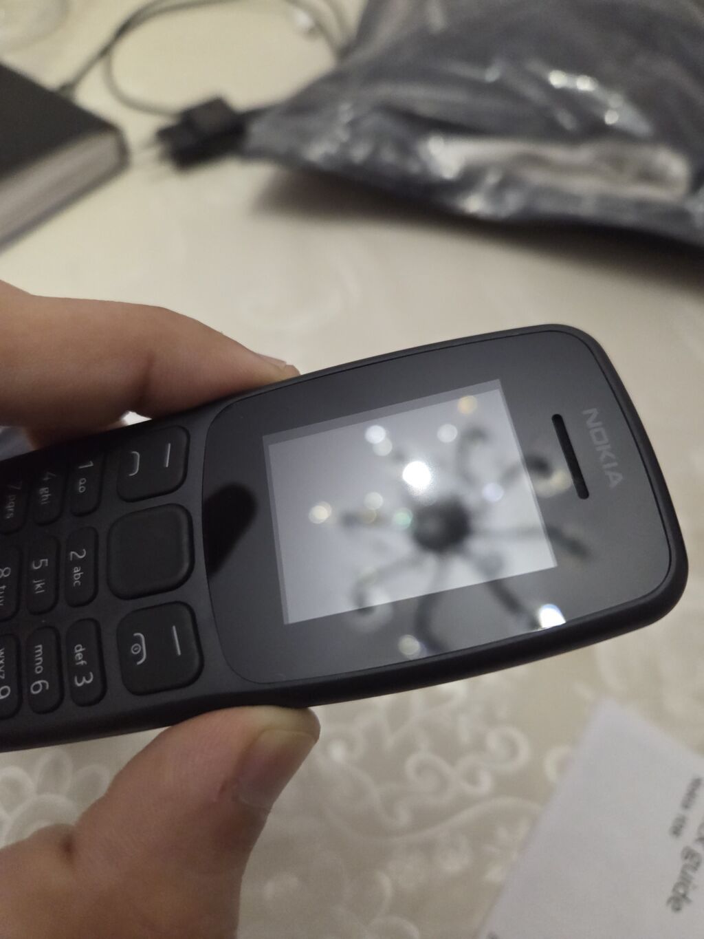 Nokia 106, rəng - Qara, Düyməli — Nokia, Şirvan (7)