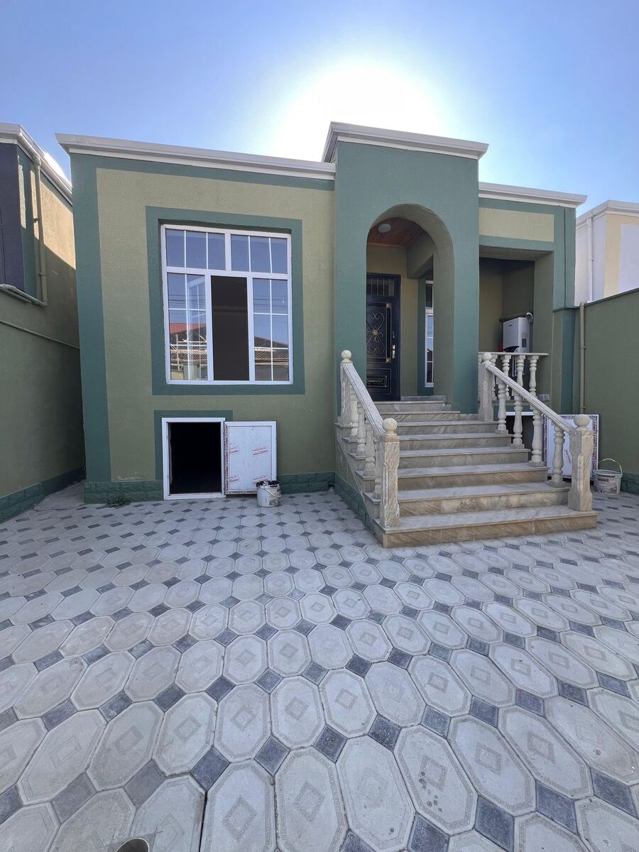 Satılır 3 otaqlı həyət evi/bağ evi 90 m² — Ev, villa, Bakı (3)