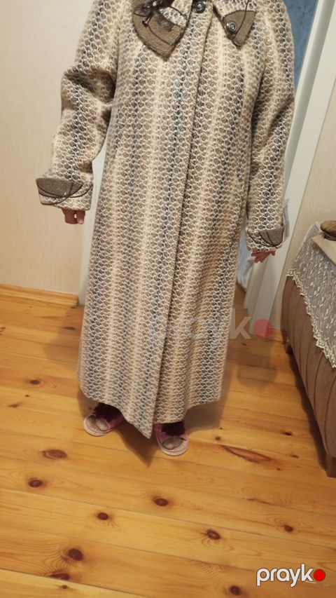 Palto, 6XL, rəng - Bej — Digah