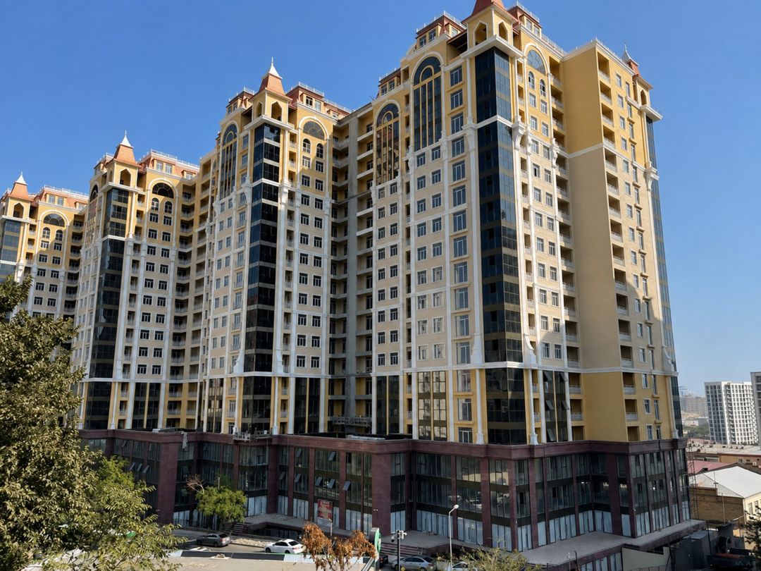 Satılır 3 otaqlı yeni tikili 121.5 m² — Mənzil, Bakı