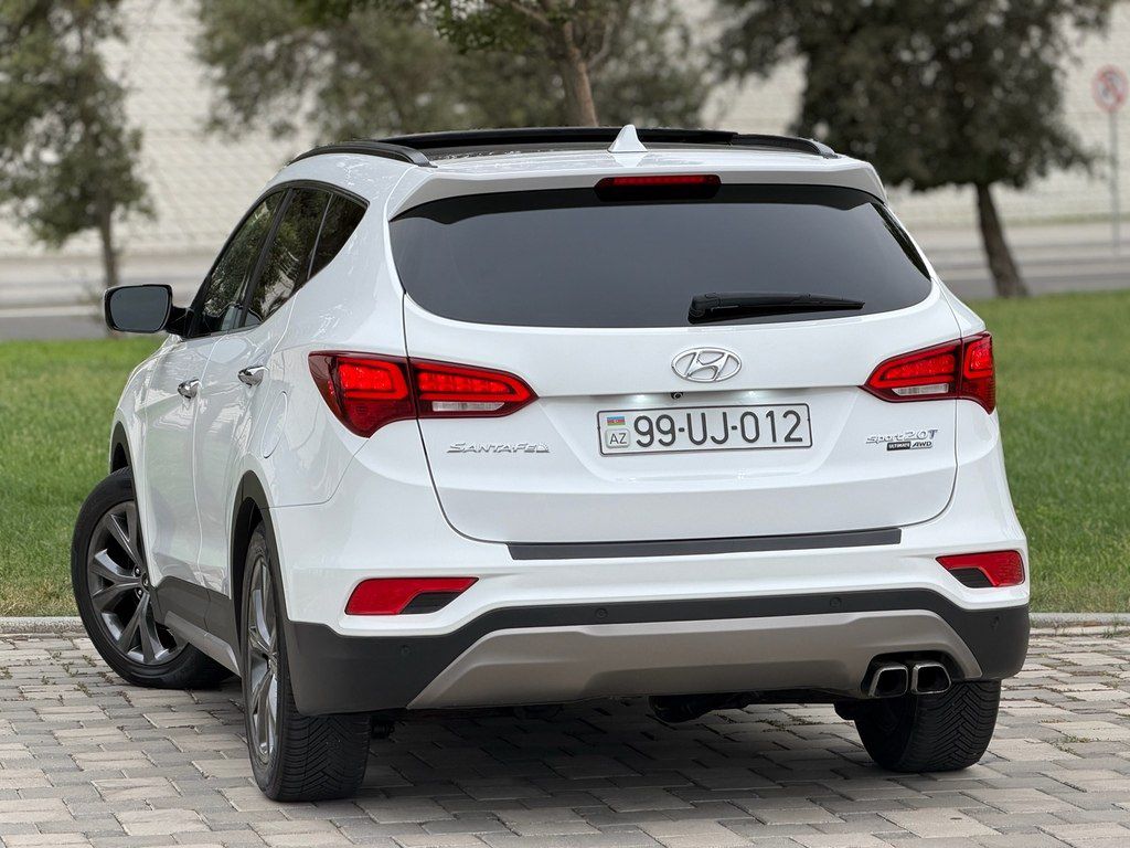 Hyundai Santa Fe, 2.0 L, 2017 il, 109 000 km — Avtomobillər, Bakı (8)