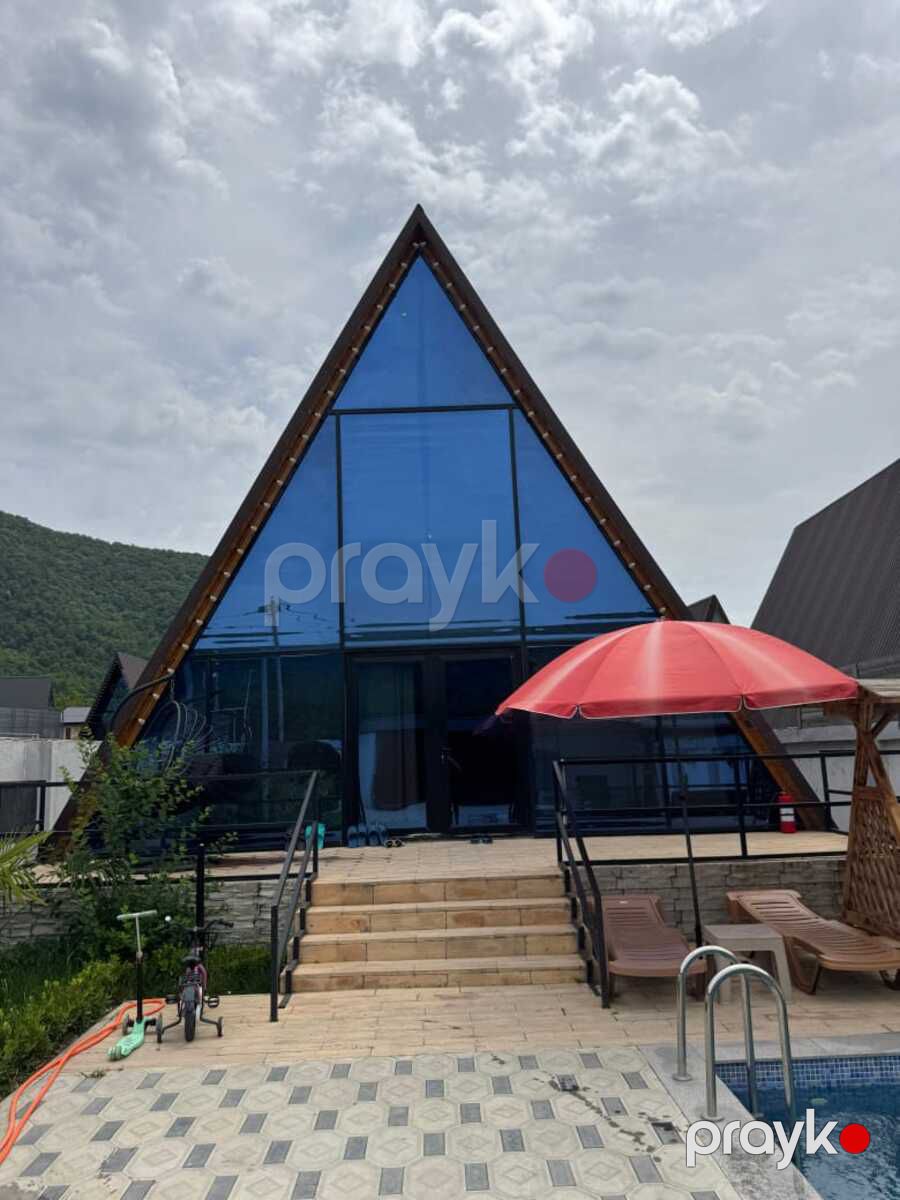 İcarəyə verilir 4 otaqlı həyət evi/bağ evi 220 m² — Ev, villa, Qəbələ (9)