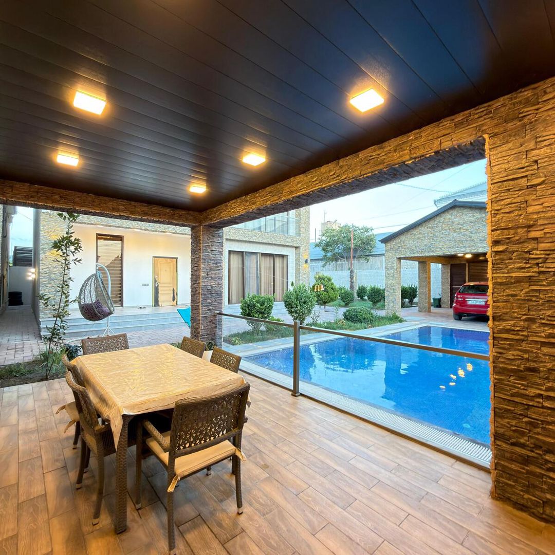 Satılır 5 otaqlı həyət evi/bağ evi 200 m² — Ev, villa, Bakı (6)
