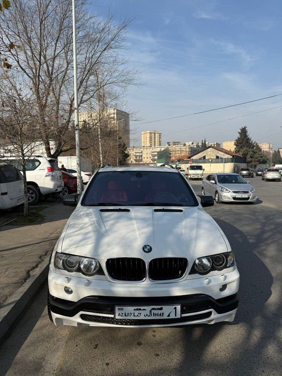 BMW X5, 4.4 L, 2002 il, 380 000 km — Avtomobillər, Bakı (4)