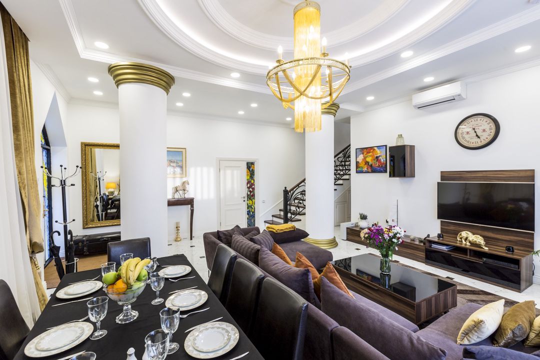 İcarəyə verilir 9 otaqlı həyət evi/bağ evi 700 m² — Ev, villa, Bakı (9)