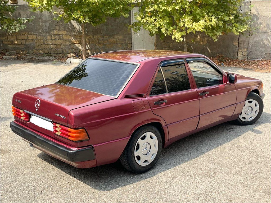 Mercedes 190, 2.0 L, 1991 il, 278 000 km — Avtomobillər, Bakı (2)