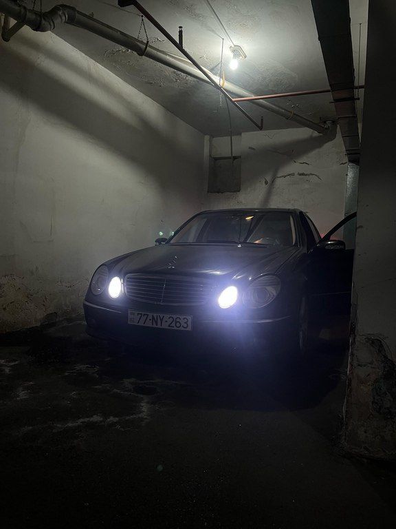 Mercedes E 320, 3.2 L, 2002 il, 265 000 km — Avtomobillər, Şəki (5)