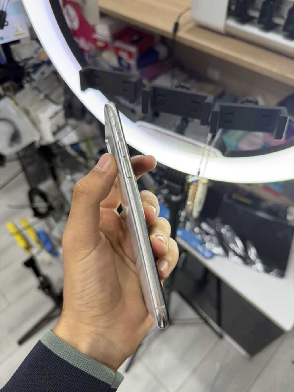 IPhone X, 64 GB, Gümüşü — Apple iPhone, Bakı (4)