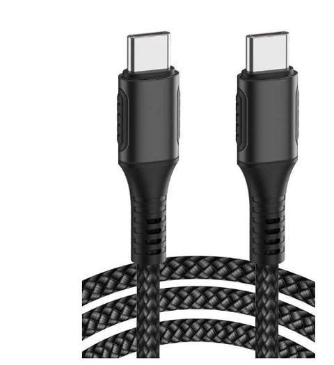 Wiwu Type-C Type-C Kabel 2M 100W F20 Black — Smartphone Accessories